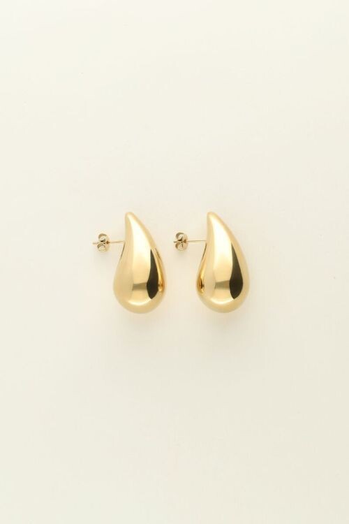 My Jewellery Earring drop small Goud, Size: OS