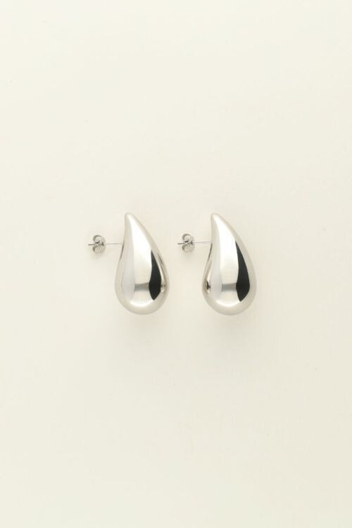 My Jewellery Earring drop small Zilver, Size: OS