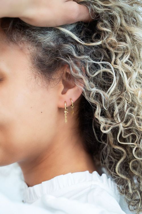 My Jewellery Earring lightning 1.2 cm Gold