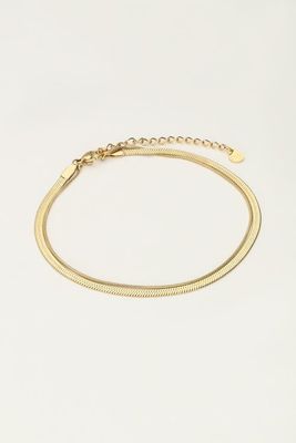 My Jewellery Anklet double chain Gold
