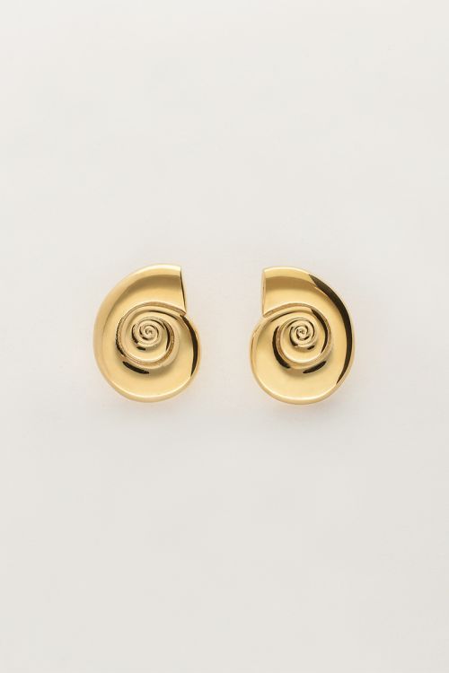 My Jewellery Earring studs earshell Gold