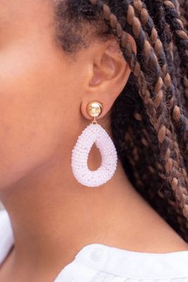 My Jewellery Earrings statement light pink Gold MJ10763