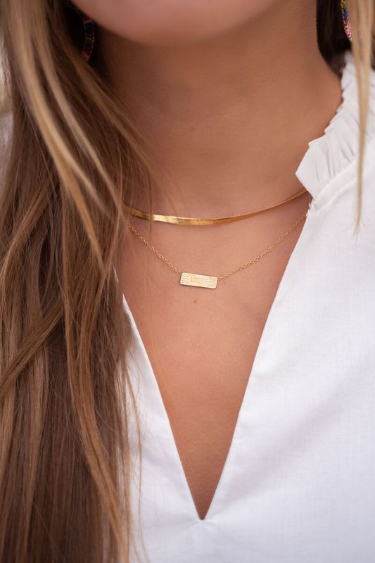 My Jewellery Ketting Zilver MJ04930
