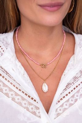 My Jewellery Necklace shell pearls Silver MJ10241