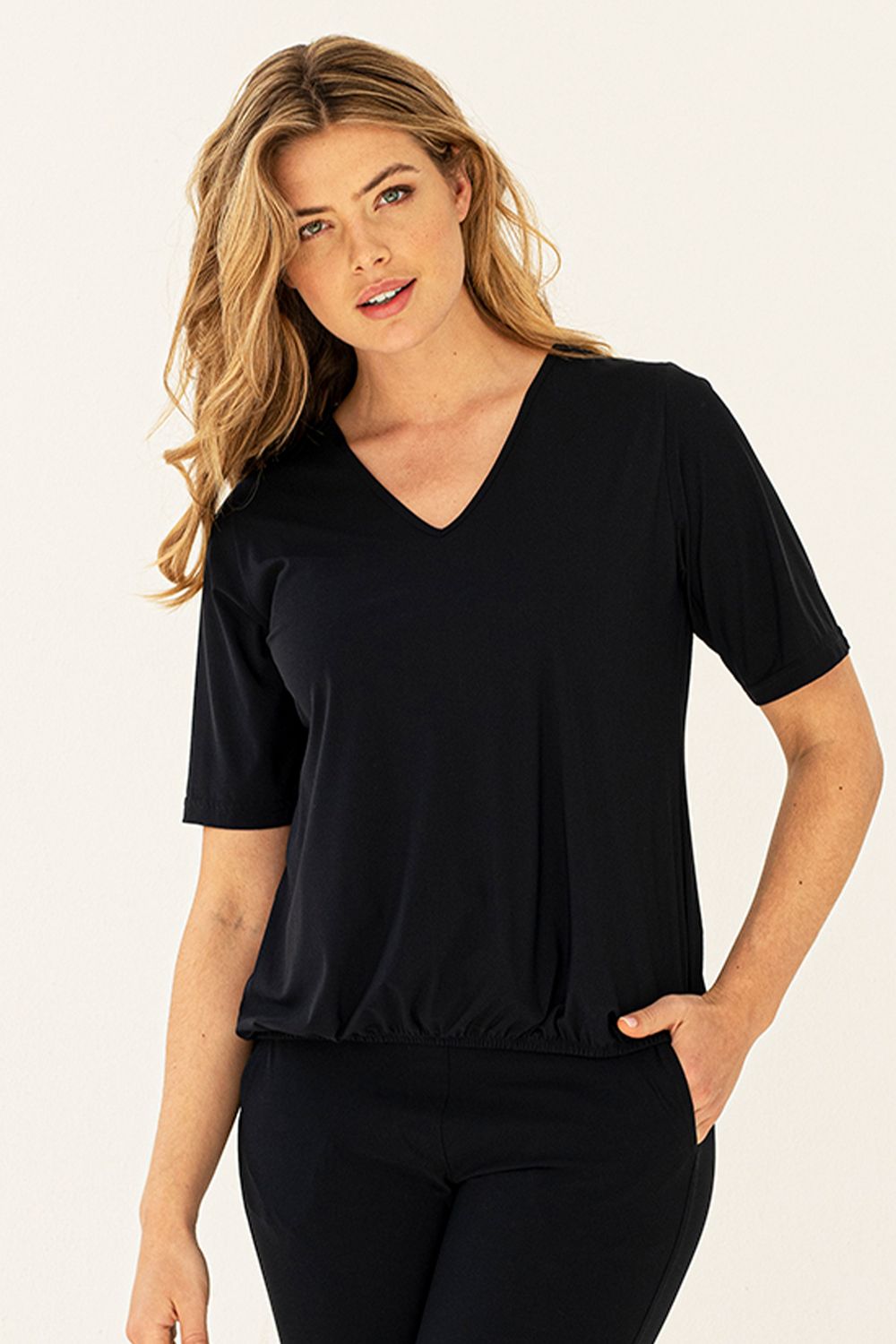 Studio Anneloes Vicky shirt donker blauw