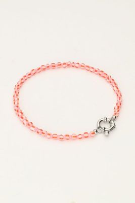 My Jewellery bracelet beads with lock Silver MJ10811