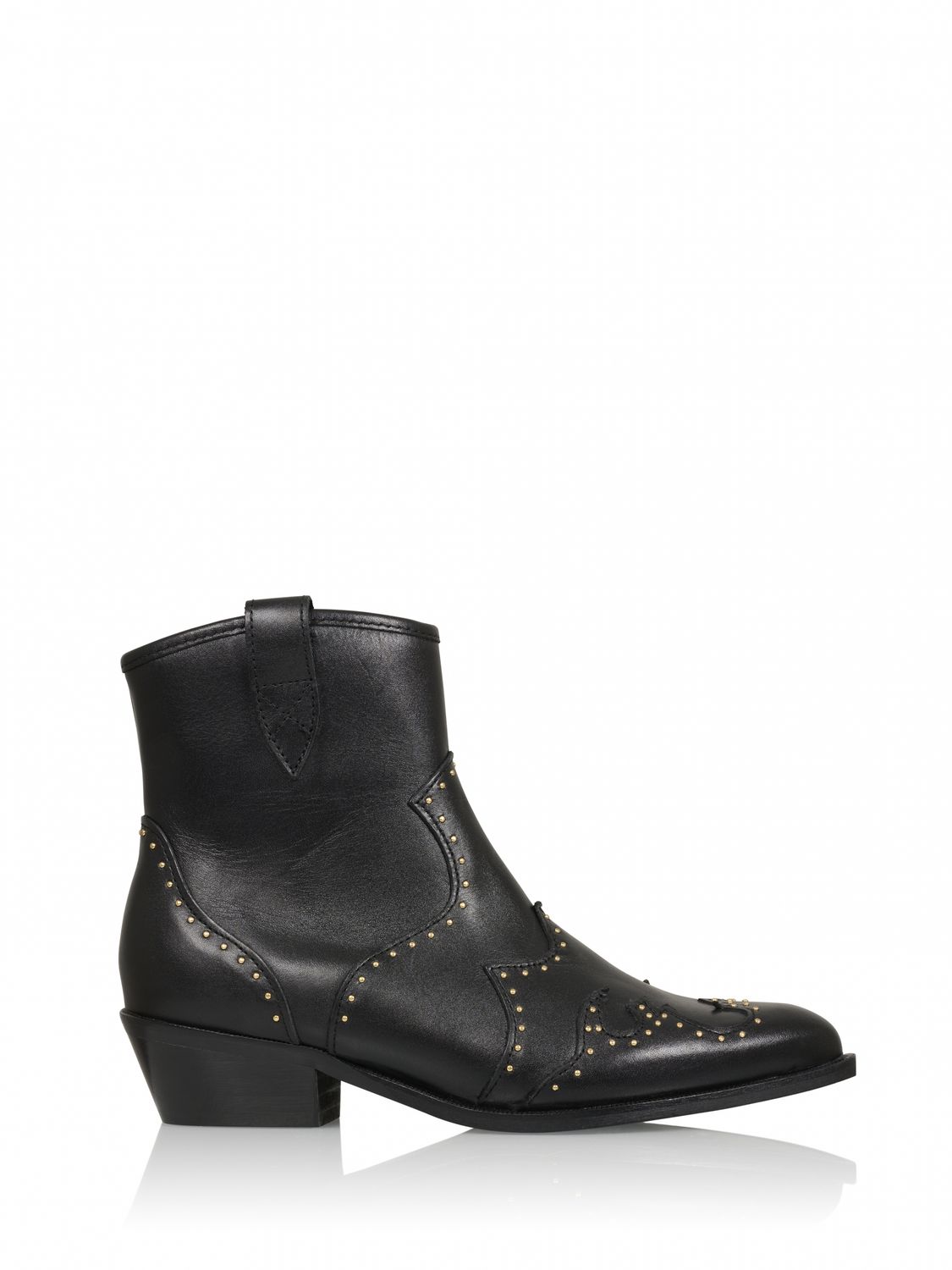 DWRS Label LYON studs Zwart B3763-06