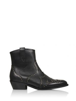 DWRS Label LYON studs Zwart B3763-06