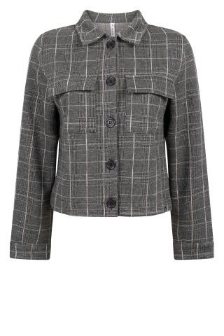 Zoso Jaquard jacket Grijs