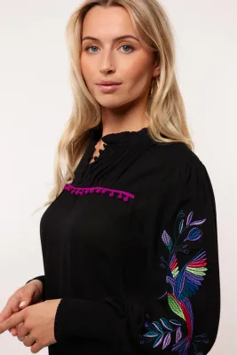 Fluresk Flore blouse Zwart