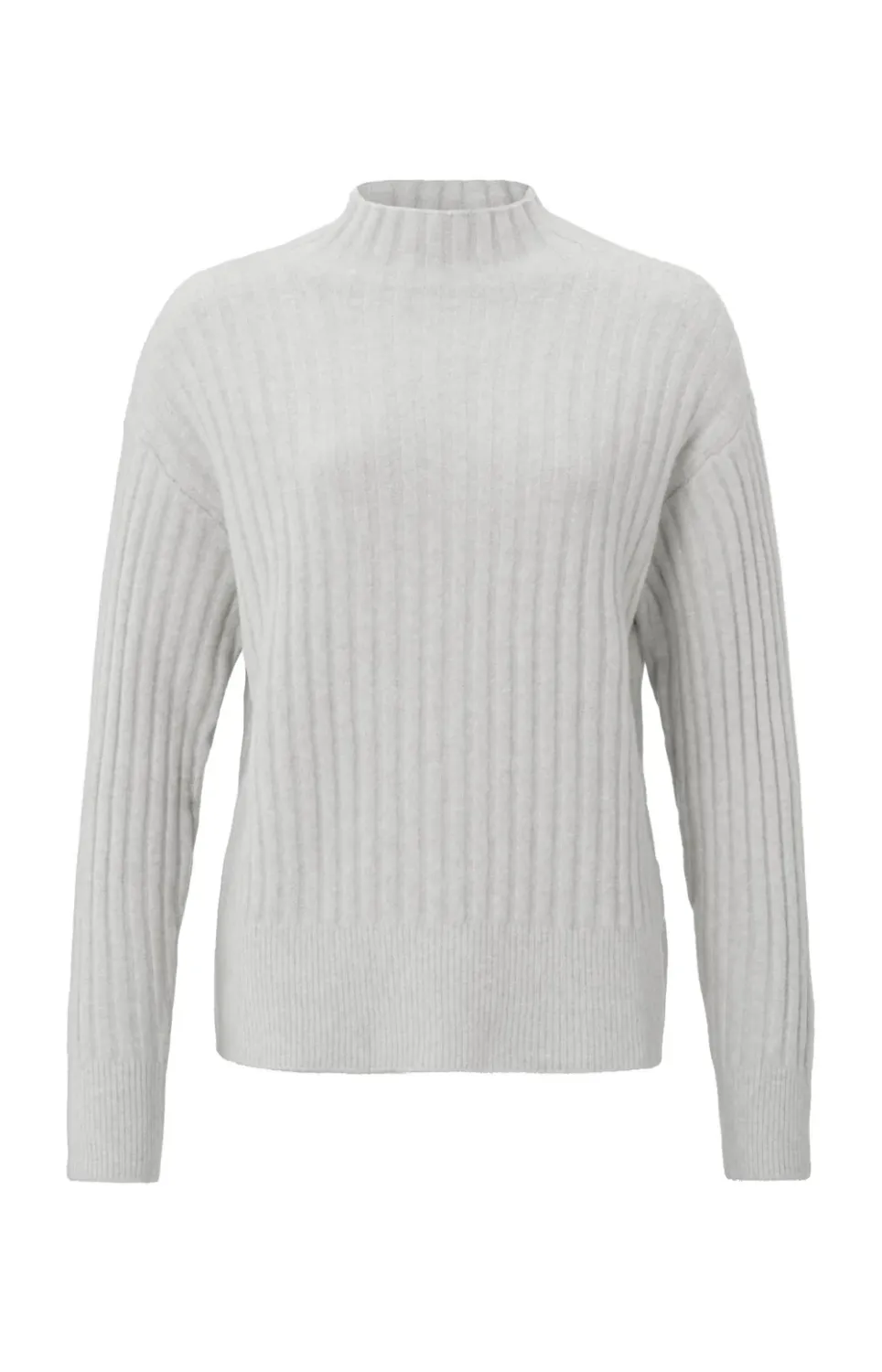 YaYa Ribbed sweater with turtleneck