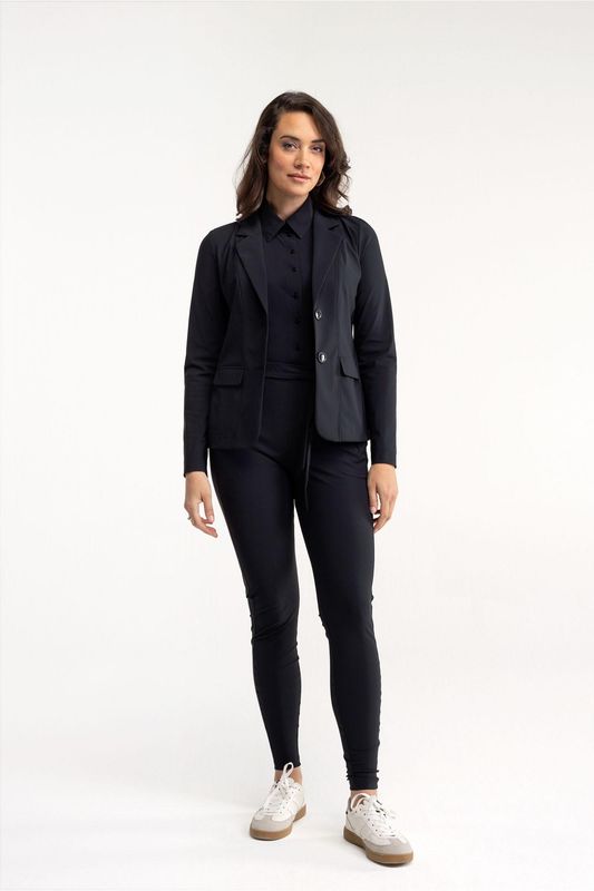 Studio Anneloes Bright bonded blazer zwart