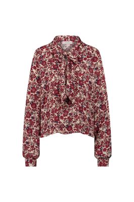 Studio Anneloes Frances flower satin blouse