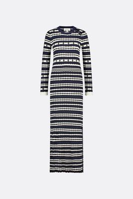 Fabienne Chapot Banda Dress Multi Stripe