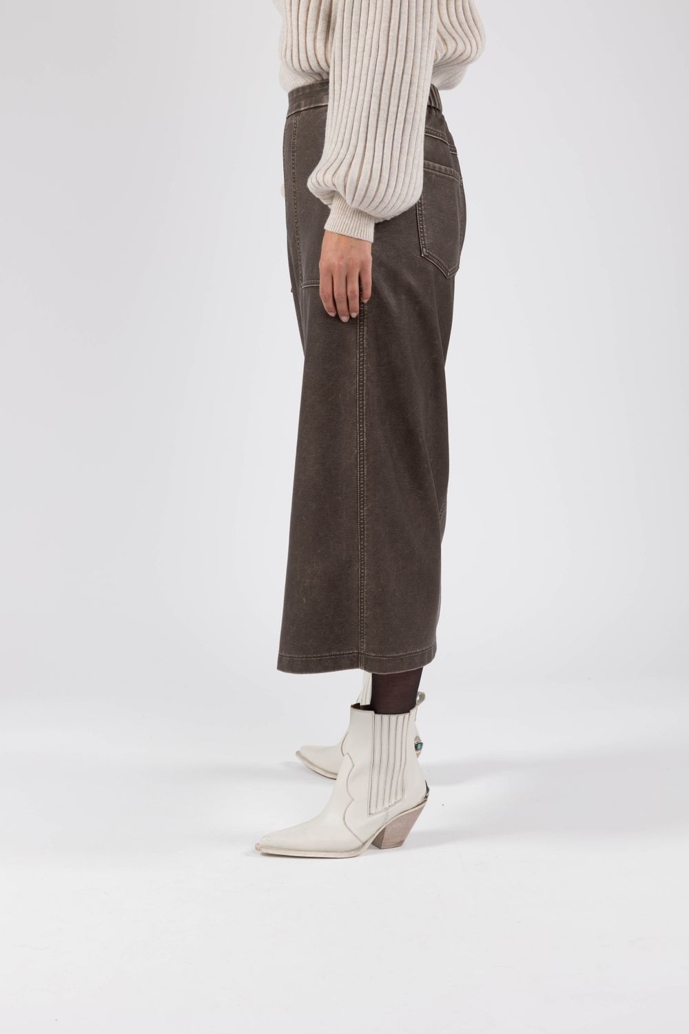 Nukus San Francisco rok pu leather look