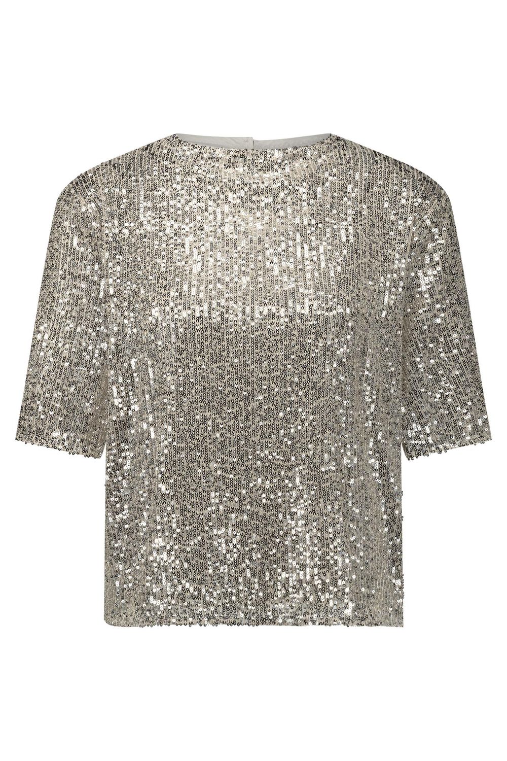 Studio Anneloes Princess sequins top Goud