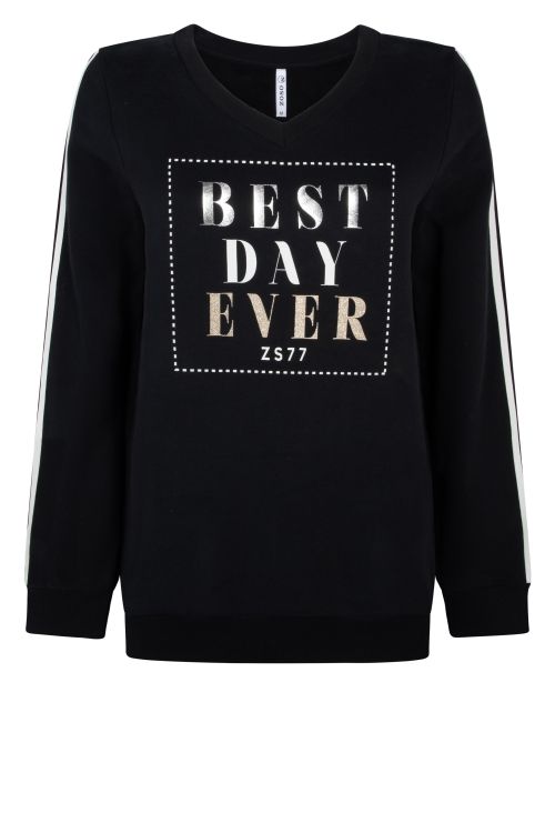 Zoso Sweater with fancy print