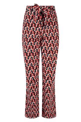 Zoso Printed travel flair pant