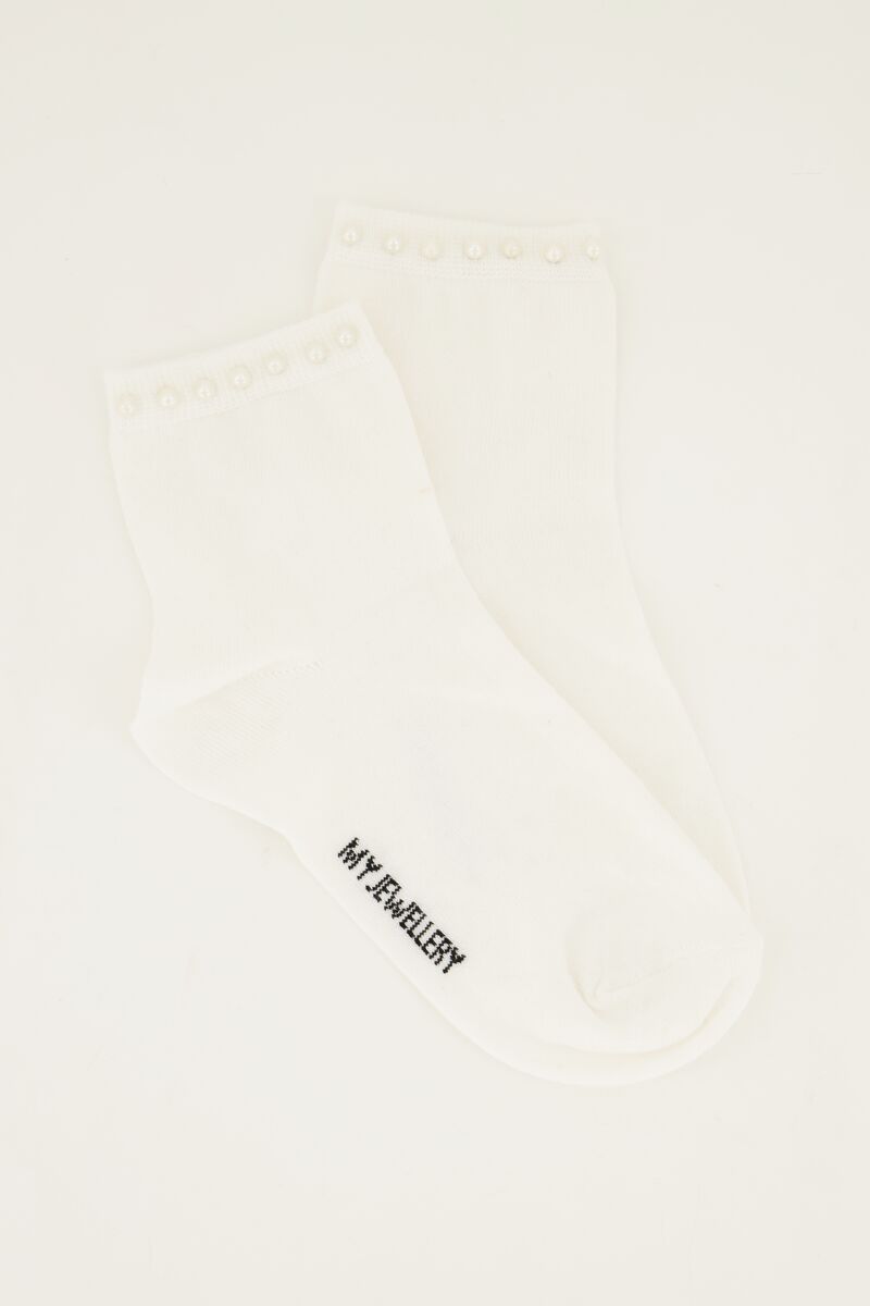 My Jewellery Socks pearl edge
