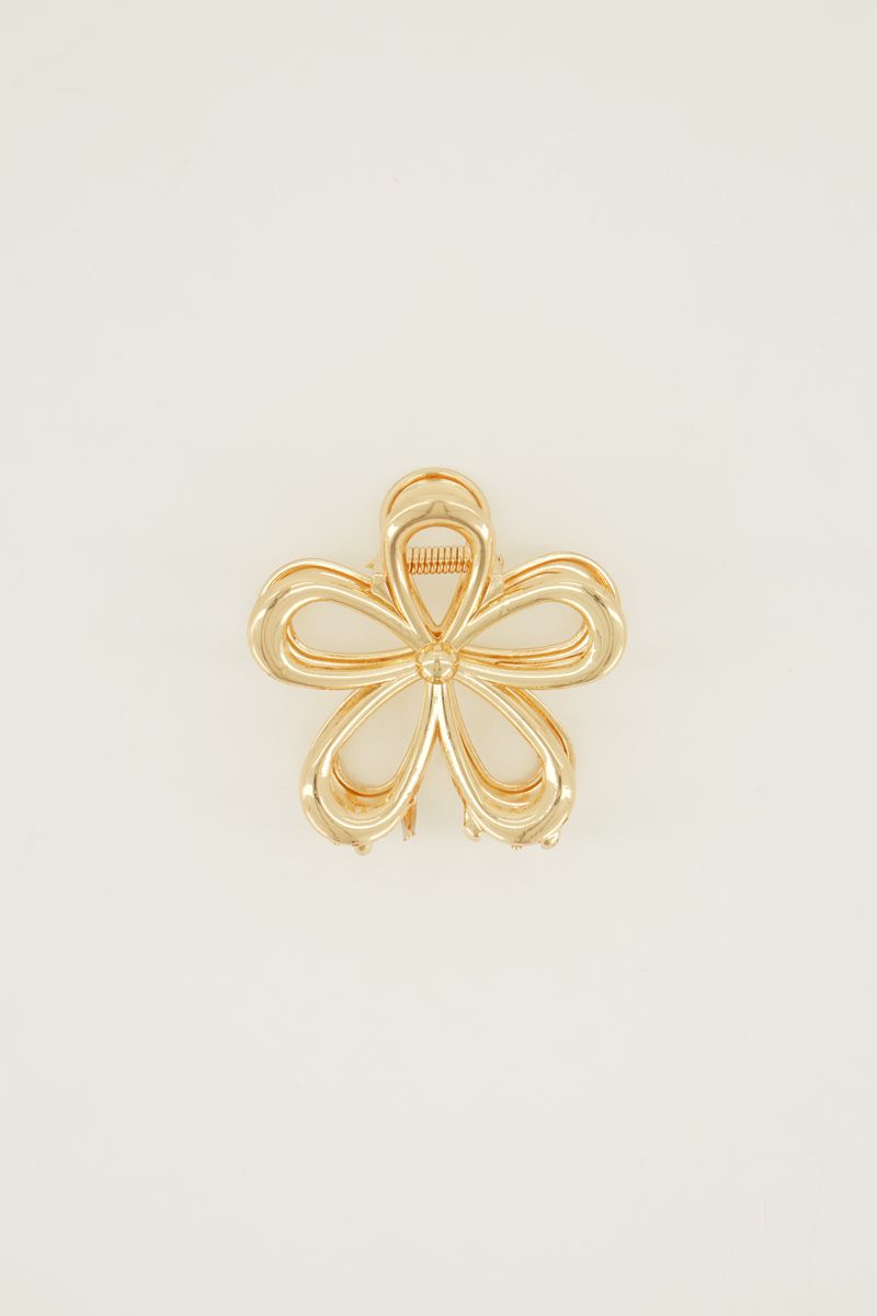 My Jewellery Hairclip flower gold