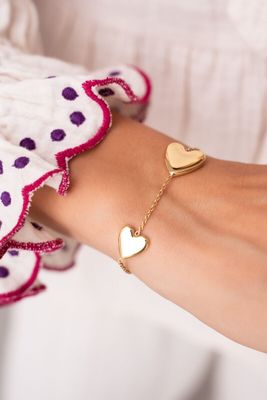 My Jewellery Bracelet 2 hearts