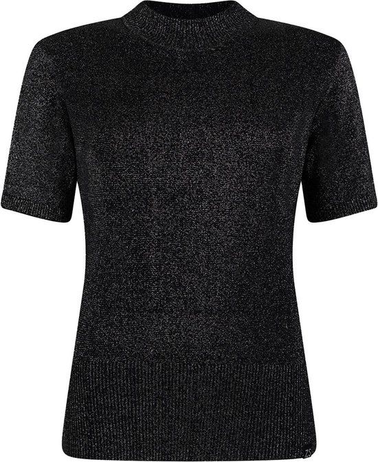 Zoso Knitted lurex turtle neck sweater