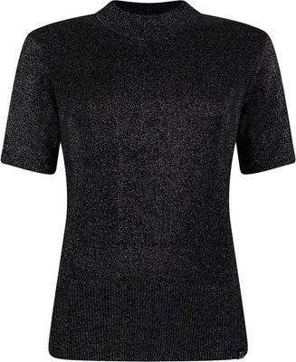 Zoso Knitted lurex turtle neck sweater