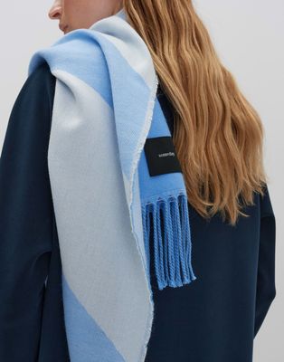 Someday Bozard sjaal Blauw