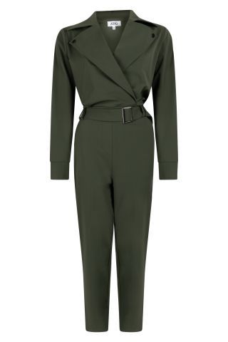 Zoso Travel luxury jumpsuit Groen