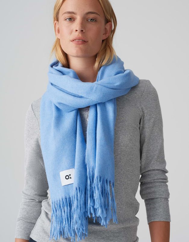 Opus Anell sjaal Blauw