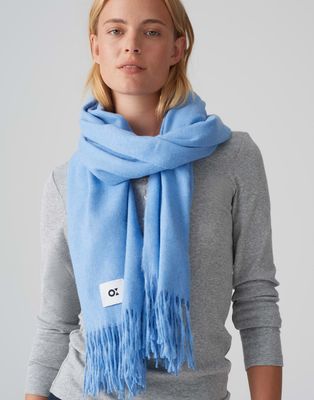 Opus Anell sjaal Blauw