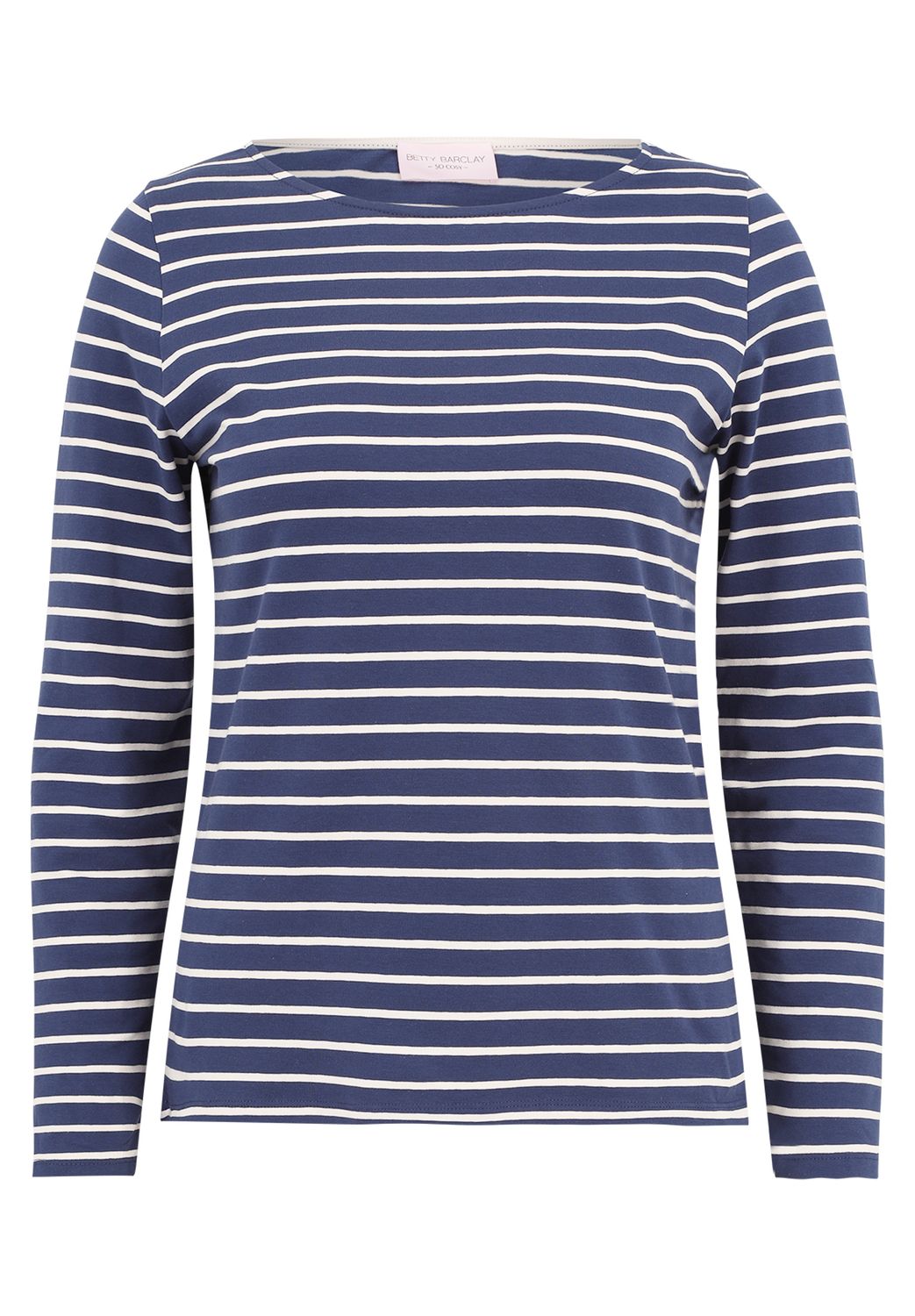 So Cosy Shirt  blauw wit gestreept