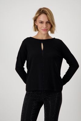 Monari shirt zwart
