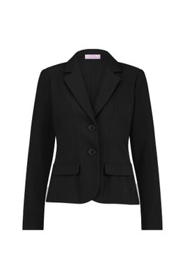 Studio Anneloes Bright bonded blazer Zwart