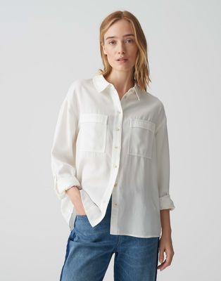 Opus blouse Falensa off white