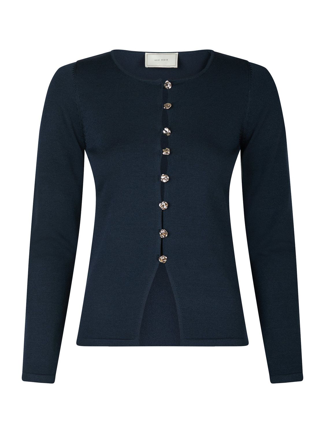 Neo Noir Teller Knit Blouse Blauw