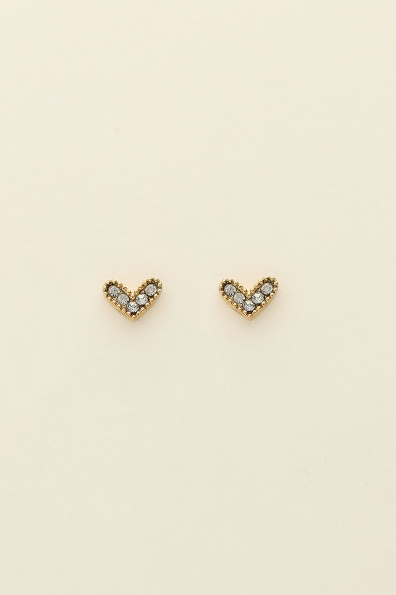 My Jewellery Earstuds heart Goud