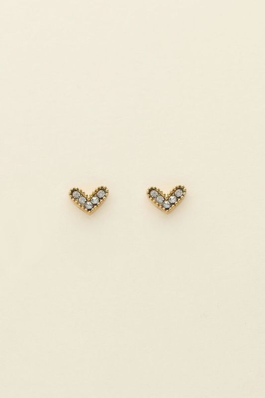 My Jewellery Earstuds heart Goud