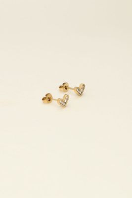 My Jewellery Earstuds heart Goud