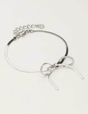 My Jewellery Bracelet with bow Zilver