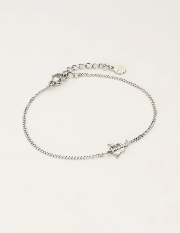 My Jewellery Bracelet butterfly Zilver