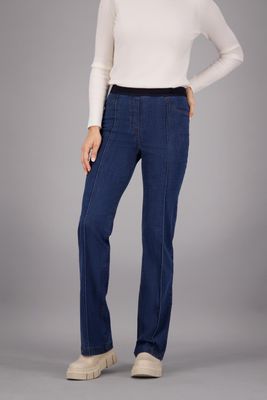 Gardeur Hose Pull On Slim Grijs