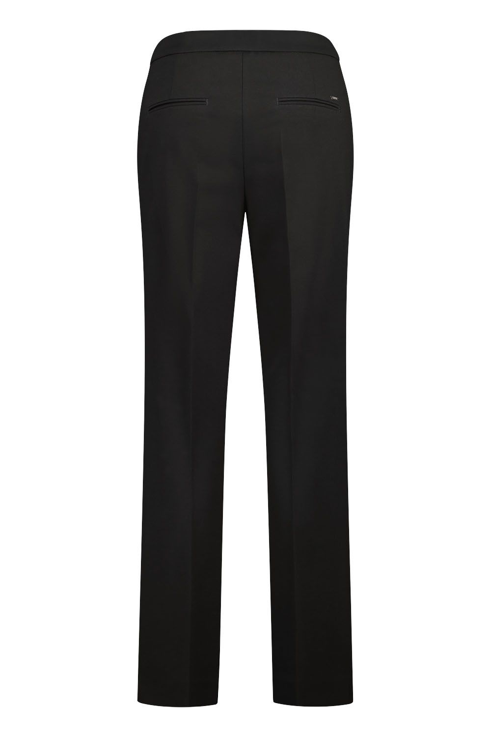 Gardeur Hose Wide leg Feminine Zwart