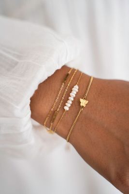 My Jewellery Bracelet butterfly Goud
