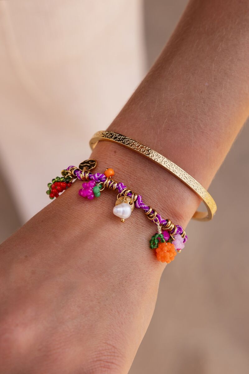 My Jewellery Bracelet tutti frutti Goud