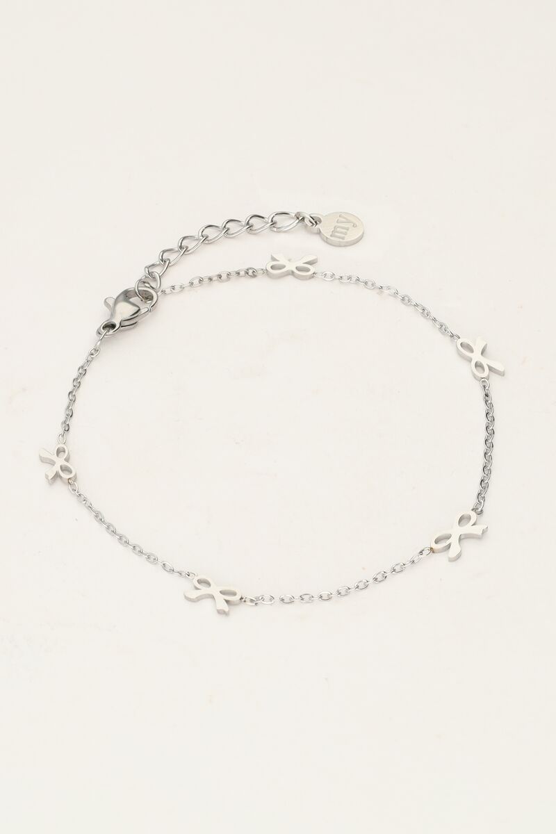 My Jewellery Bracelet with mini bows Zilver