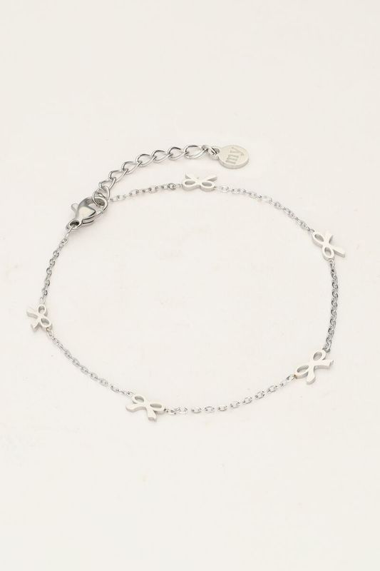 My Jewellery Bracelet with mini bows Zilver
