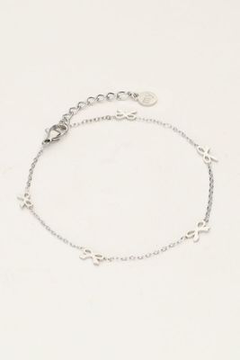 My Jewellery Bracelet with mini bows Zilver