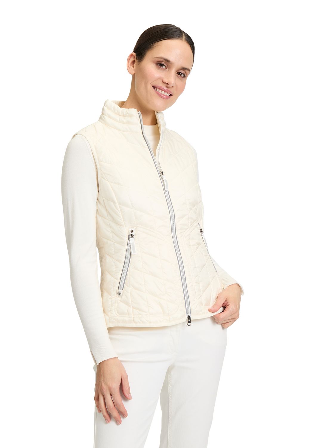 Betty Barclay Weste Watte Beige