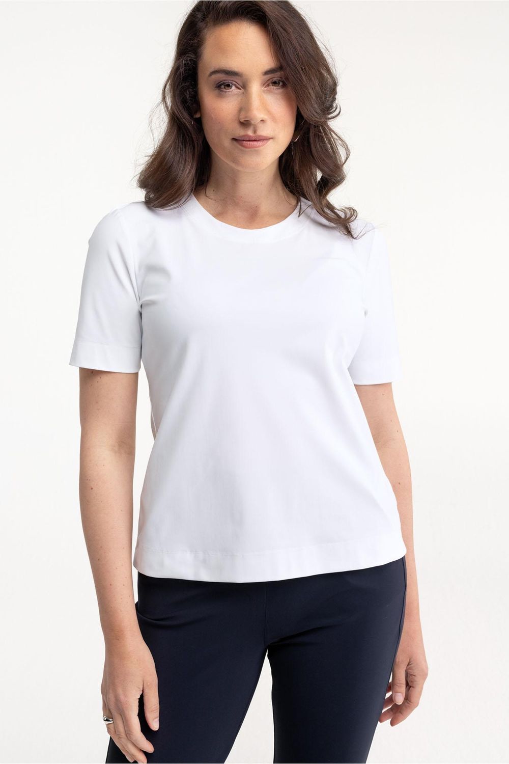 Studio Anneloes Travel T-shirt Wit ronde hals